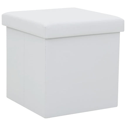 Tabouret De Rangement Pliable Similicuir