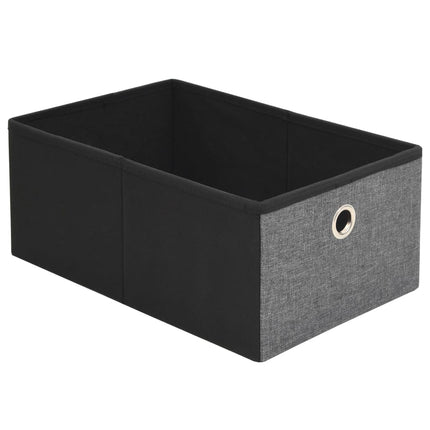 Banc De Rangement Pliable Faux Lin 76 X 38 X 38 Cm