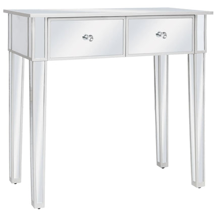 Coiffeuse Miroir Avec Tabouret Mdf Et Verre