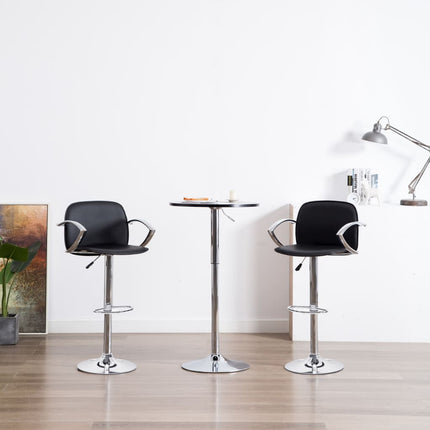 Tabourets De Bar Avec Accoudoirs Lot De 2 Similicuir