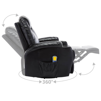 Fauteuil À Bascule De Massage Similicuir