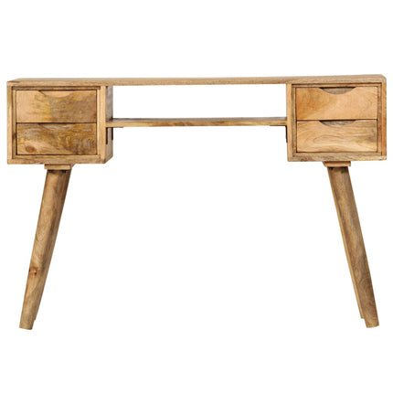 Bureau Bois De Manguier Massif 115 X 47 X 76 Cm