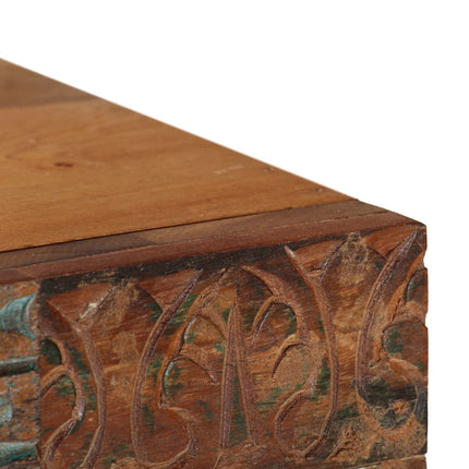 Buffet Bois De Récupération Solide 140X40X80 Cm