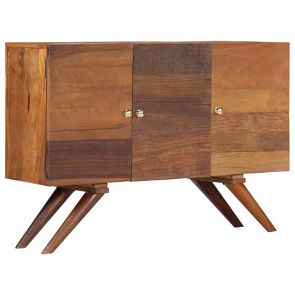 Buffet Bois Recyclé Massif 110X30X75 Cm Marron
