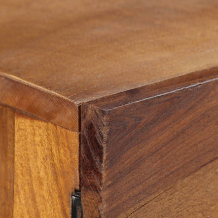 Buffet Bois Recyclé Massif 110X30X75 Cm Marron