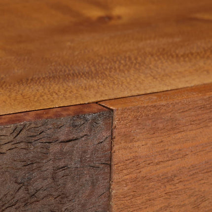 Buffet Bois Recyclé Massif 110X30X75 Cm Marron