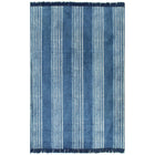 Tapis Kilim Coton Avec Motif Bleu