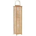 Bougeoir Suspendu Bambou Naturel
