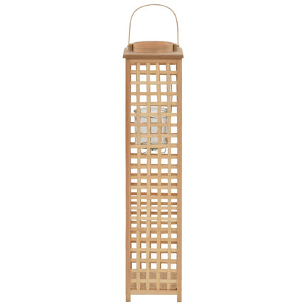 Bougeoir Suspendu Bambou Naturel