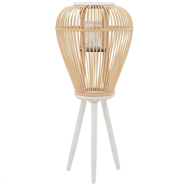 Bougeoir Debout Bambou Naturel
