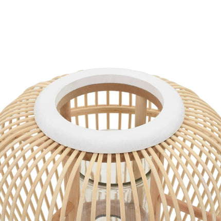 Bougeoir Debout Bambou Naturel