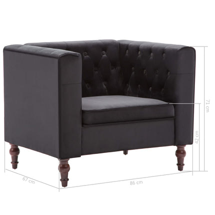 Fauteuil Velours