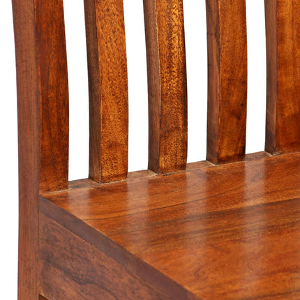 Ensemble De Tables À Manger 7 Pcs Manguier Et Acacia Massif