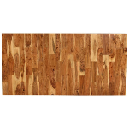 Ensemble De Tables À Manger 7 Pcs Manguier Et Acacia Massif