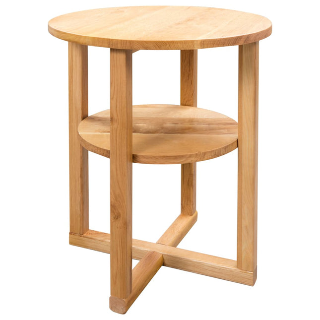Table D'appoint 40 X 50 Cm Bois De Chêne Massif