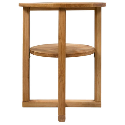 Table D'appoint 40 X 50 Cm Bois De Chêne Massif