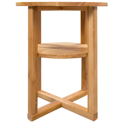 Table D'appoint 40 X 50 Cm Bois De Chêne Massif