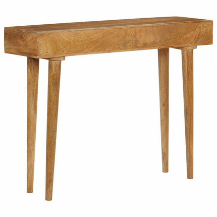 Table Console Bois De Manguier Massif 102X30X79 Cm