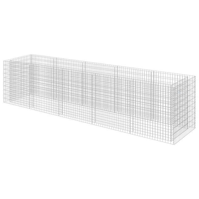 Lit Surélevé À Gabion Acier Galvanisé