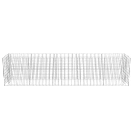 Lit Surélevé À Gabion Acier Galvanisé