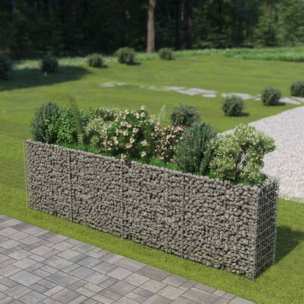Lit Surélevé À Gabion Acier Galvanisé