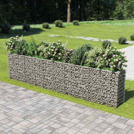 Lit Surélevé À Gabion Acier Galvanisé