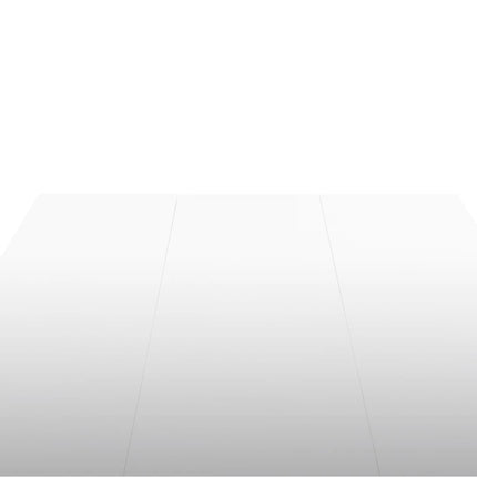 Table À Manger 179X89X81 Cm Blanc Brillant
