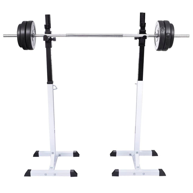 Support D'haltères Avec Jeu D'haltères Et De Poids 30,5 Kg