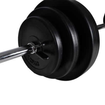 Support D'haltères Avec Jeu D'haltères Et De Poids 30,5 Kg
