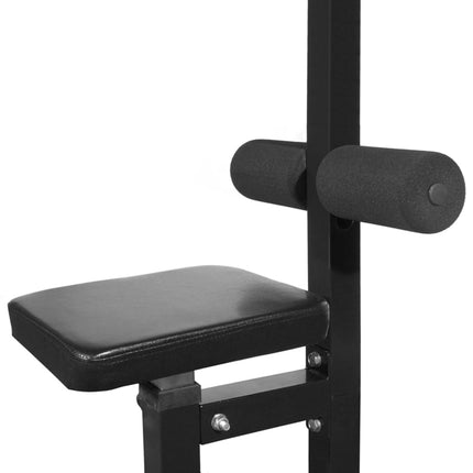 Tour De Musculation Avec Jeu D'haltères Et Poids 60,5 Kg