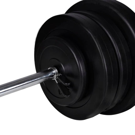 Tour De Musculation Avec Jeu D'haltères Et Poids 60,5 Kg