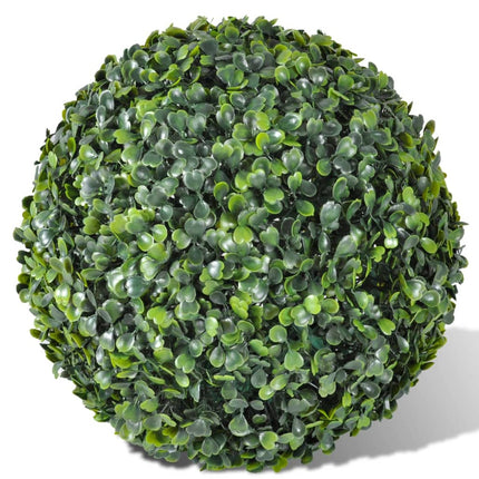 Boule De Buis Artificielle 2 Pcs 35 Cm