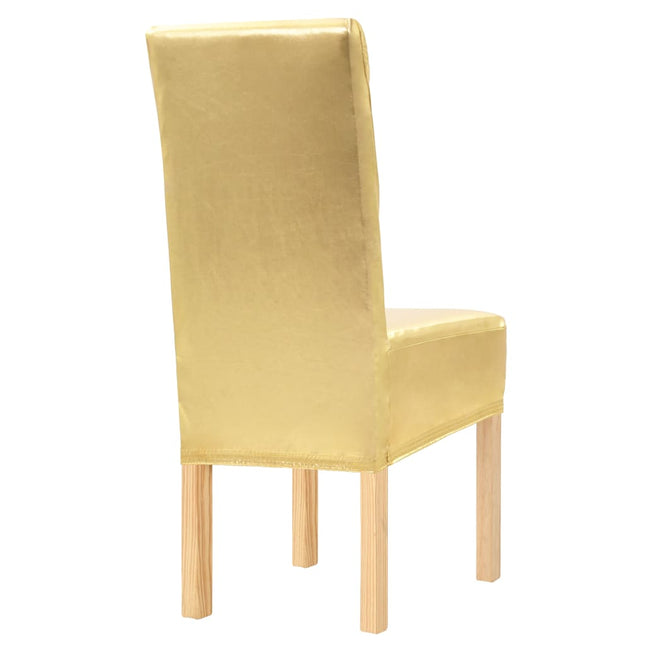 Housses Extensibles De Chaise Droite 6 Pcs