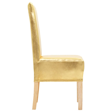 Housses Extensibles De Chaise Droite 6 Pcs