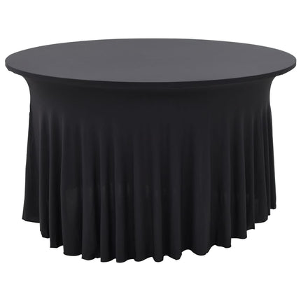 Nappes Élastiques De Table Avec Jupon 2 Pcs