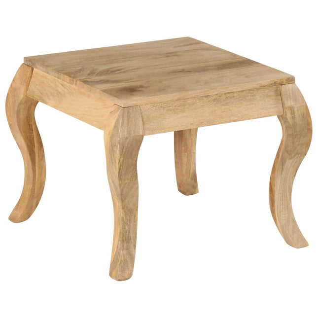 Table D'appoint 45X45X40 Cm Bois De Manguier Massif