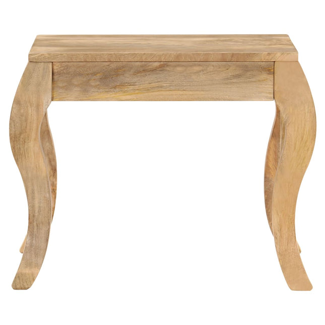 Table D'appoint 45X45X40 Cm Bois De Manguier Massif