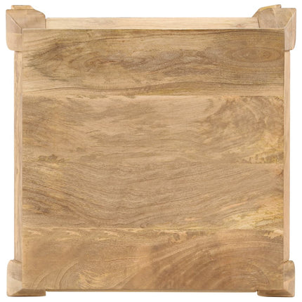 Table D'appoint 45X45X40 Cm Bois De Manguier Massif