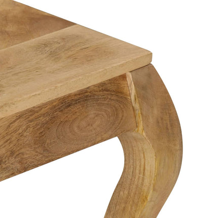 Table D'appoint 45X45X40 Cm Bois De Manguier Massif