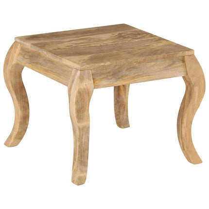 Table D'appoint 45X45X40 Cm Bois De Manguier Massif