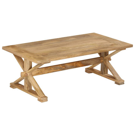 Table Basse 110X60X40 Cm Bois De Manguier Massif