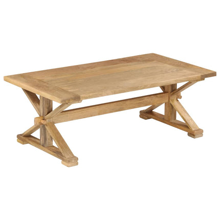 Table Basse 110X60X40 Cm Bois De Manguier Massif