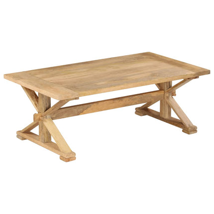 Table Basse 110X60X40 Cm Bois De Manguier Massif