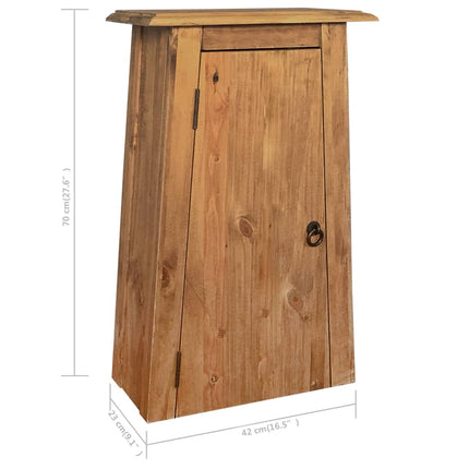 Ensemble De Salle De Bains 5 Pcs Pinède Solide