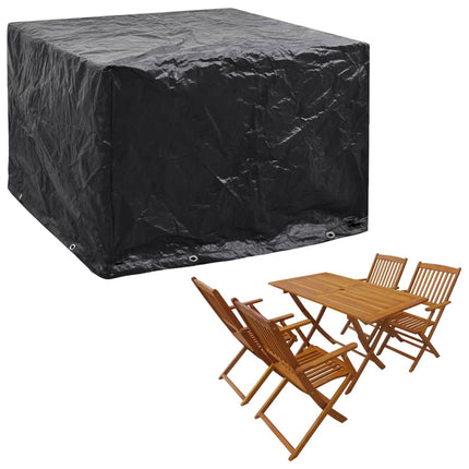 Housses De Salon De Jardin 2 Pcs Rotin 8 Œillets 113X113 Cm