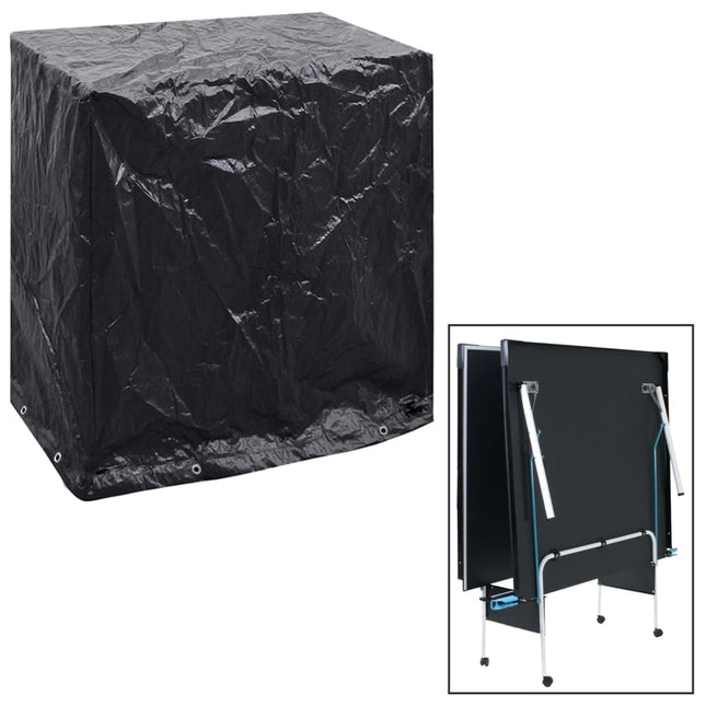 Housses De Salon De Jardin 2Pcs Table De Ping-Pong 160X55X182Cm