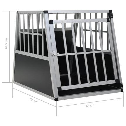 Cage Pour Chien Avec Une Porte 65 X 91 X 69,5 Cm