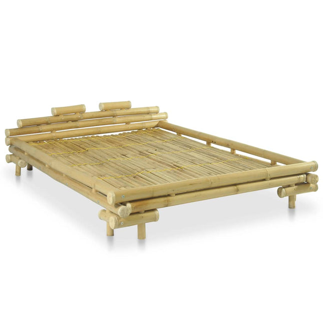 Cadre De Lit Sans Matelas Bambou