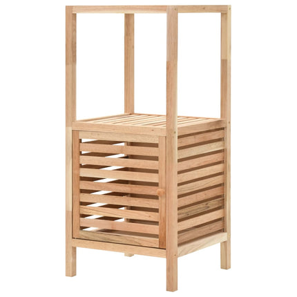 Armoire De Salle De Bain Bois De Noyer 39,5X35,5X86 Cm
