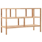 Étagère De Salle De Bain Bois De Noyer Massif 100X40X65 Cm